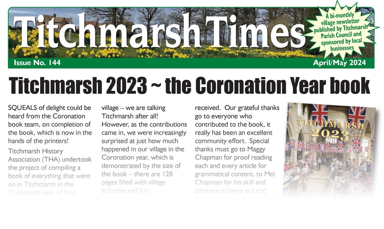 Titchmarsh Times masthead