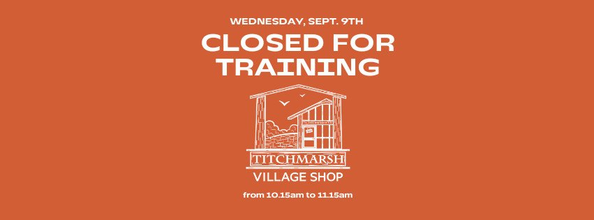 Village Shop closed for an hour on Wednesday